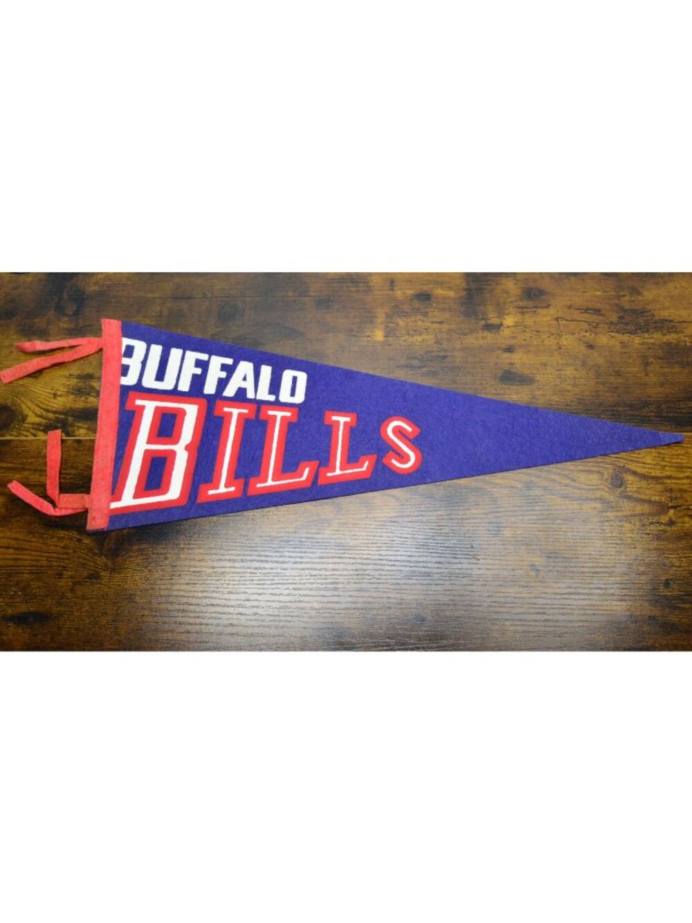 Vintage NFL Buffalo Bills Mid Size Collectible stadium pennant 21 inches